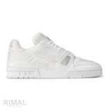 Louis Vuitton LV Leather Trainer Sneakers – White