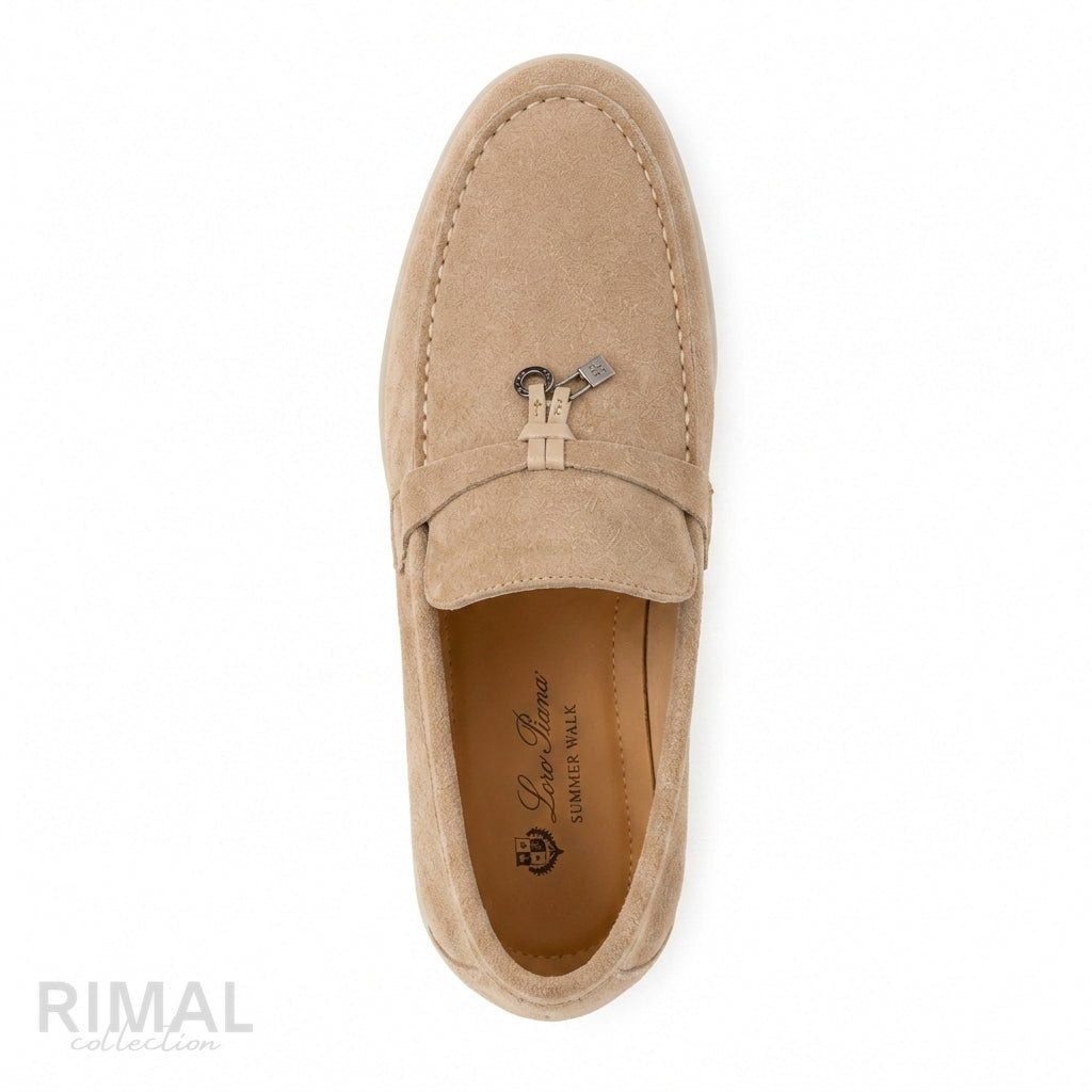 Loro Piana Suede Sneakers – Beige - View 2