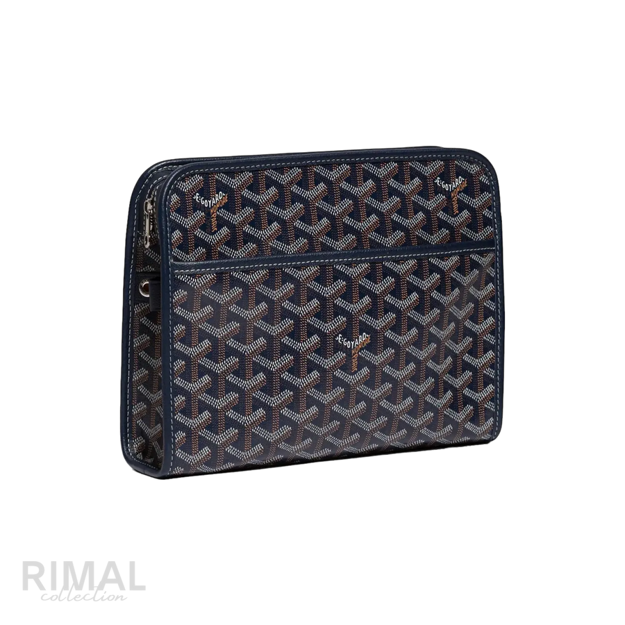 Goyard Jouvence Toiletry Bag – Navy Blue