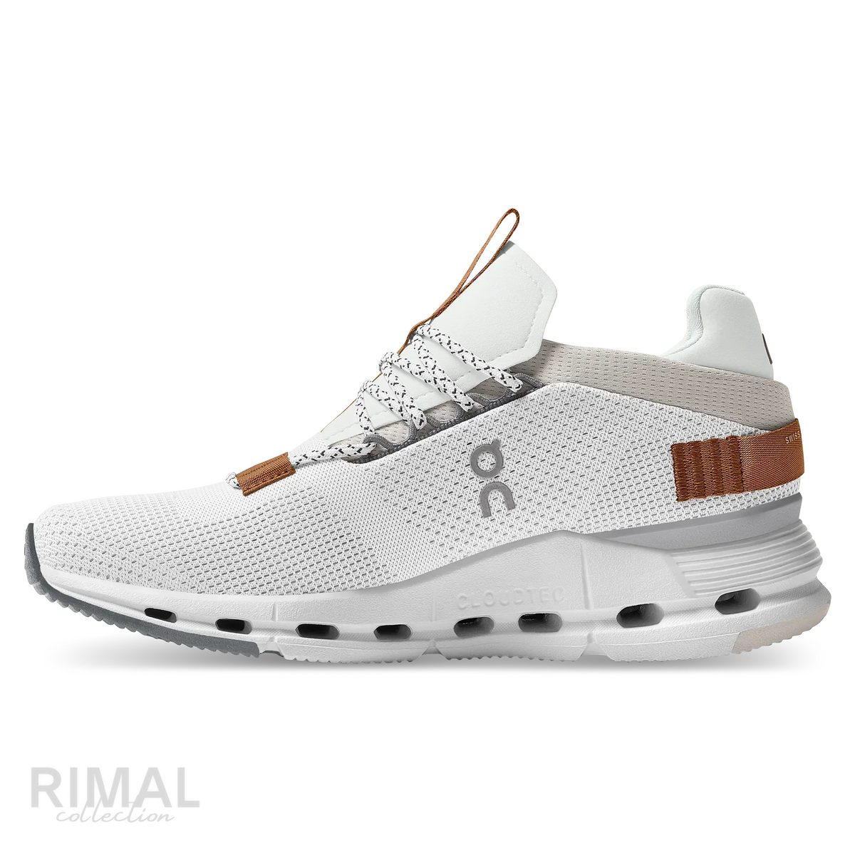On Running Cloudnova – White / Pearl