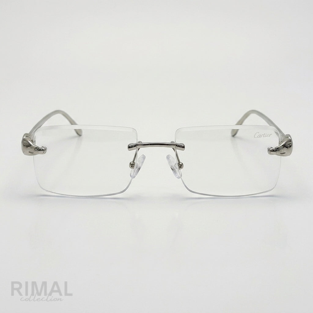 Cartier Sunglasses Panthère de Cartier Sleek Silver-Tone - View 1