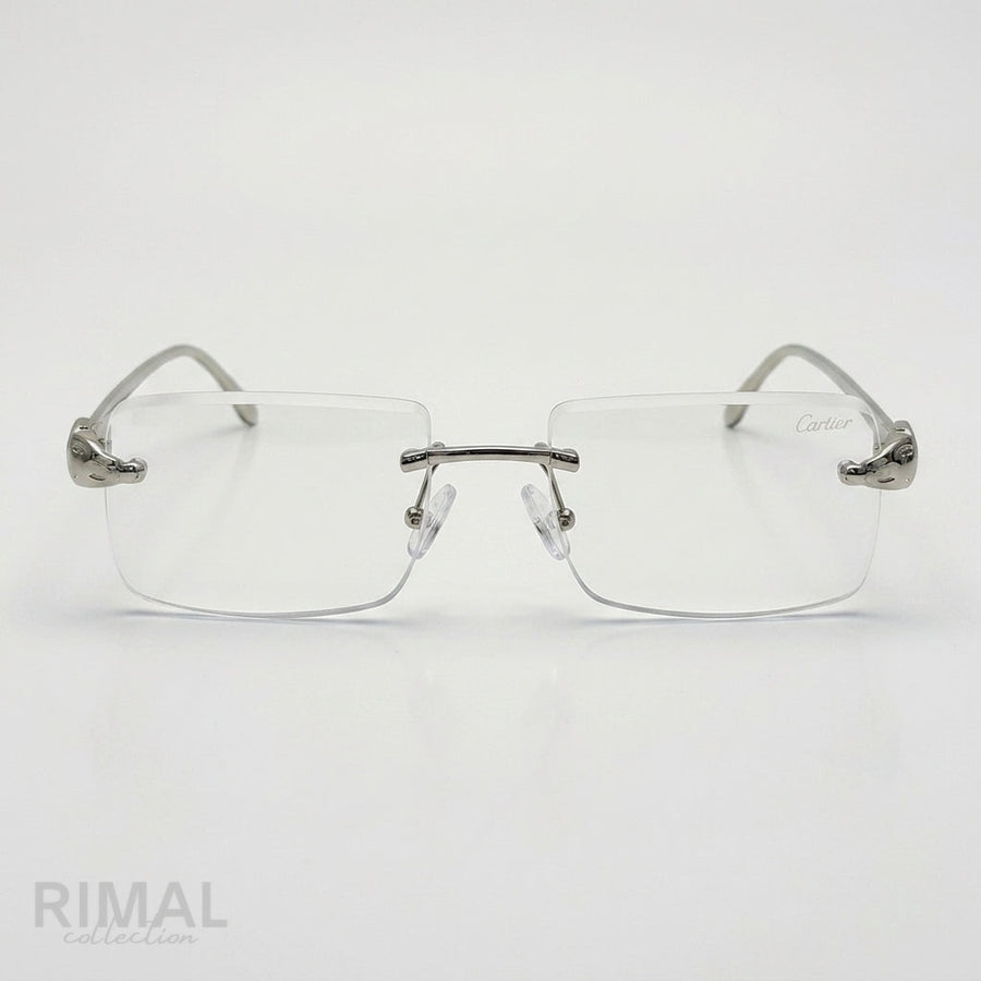 Cartier Sunglasses Panthère de Cartier Sleek Silver-Tone