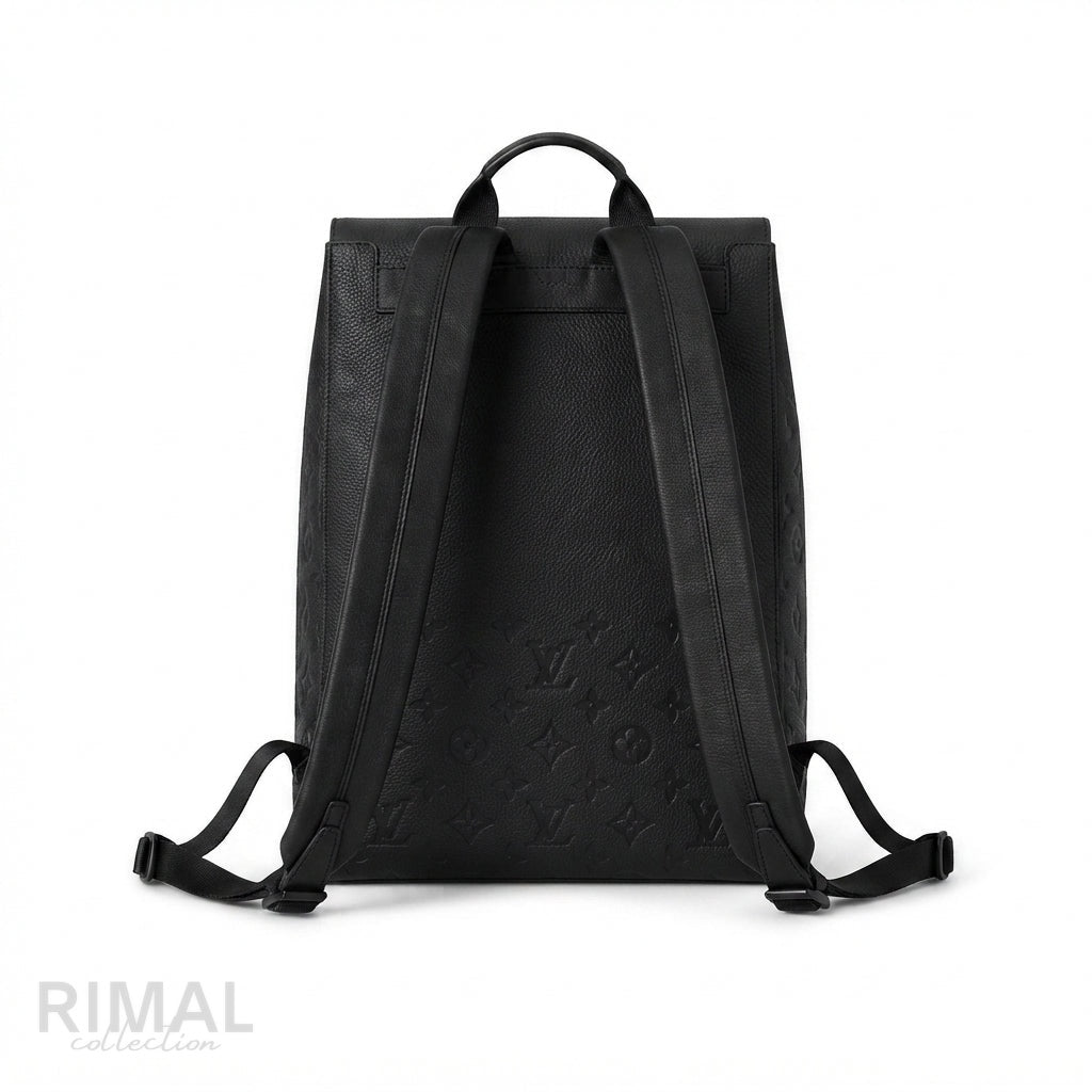 Louis Vuitton Backpack – Black Leather - View 2