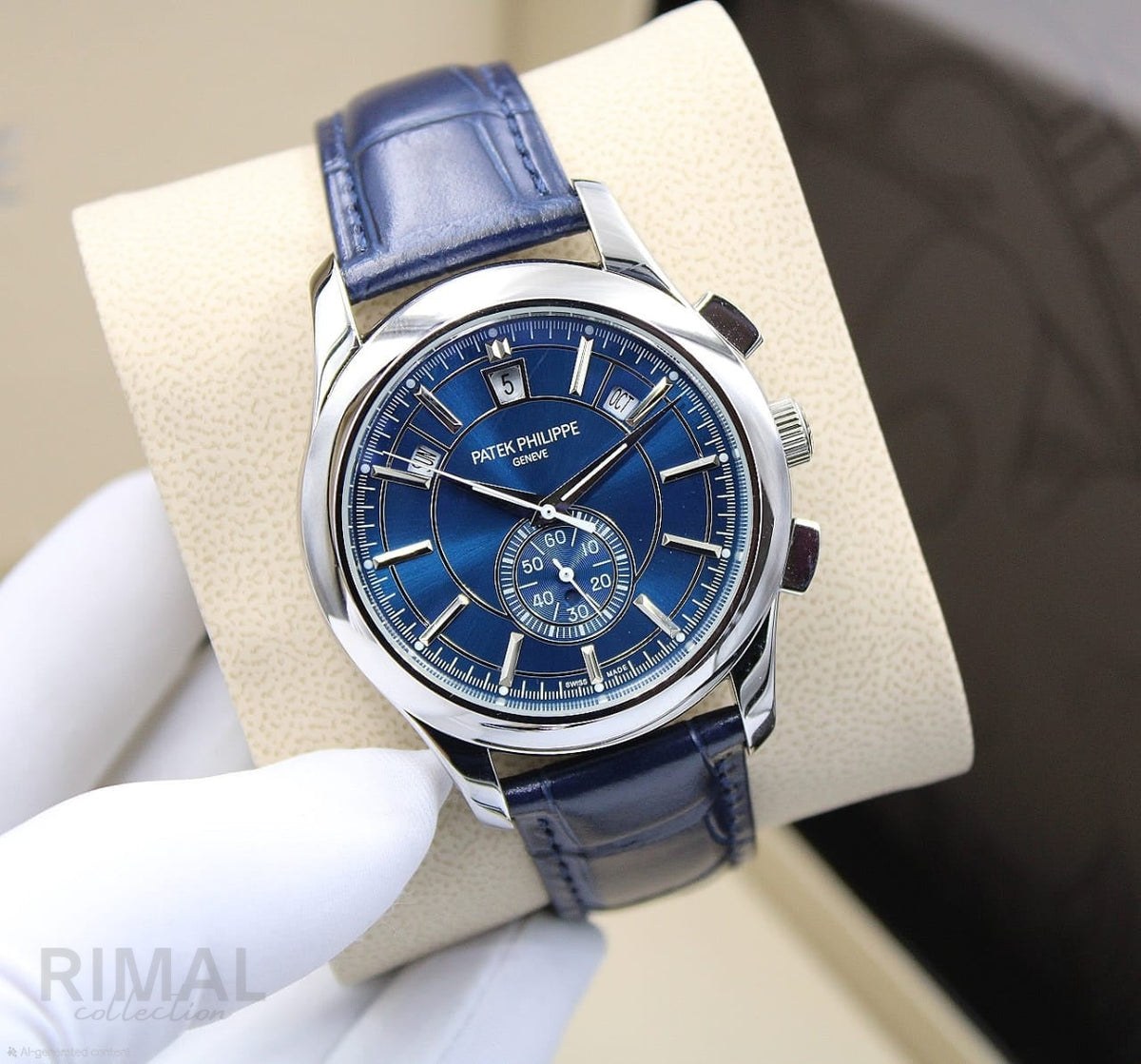 Patek Philippe | Grand Complications Tourbillon Moon Phase Watch – Rose / Gold / Black – Product Image 1