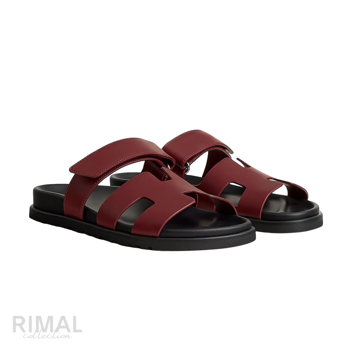 Hermès Chypre Sandals – Rouge H - View 1