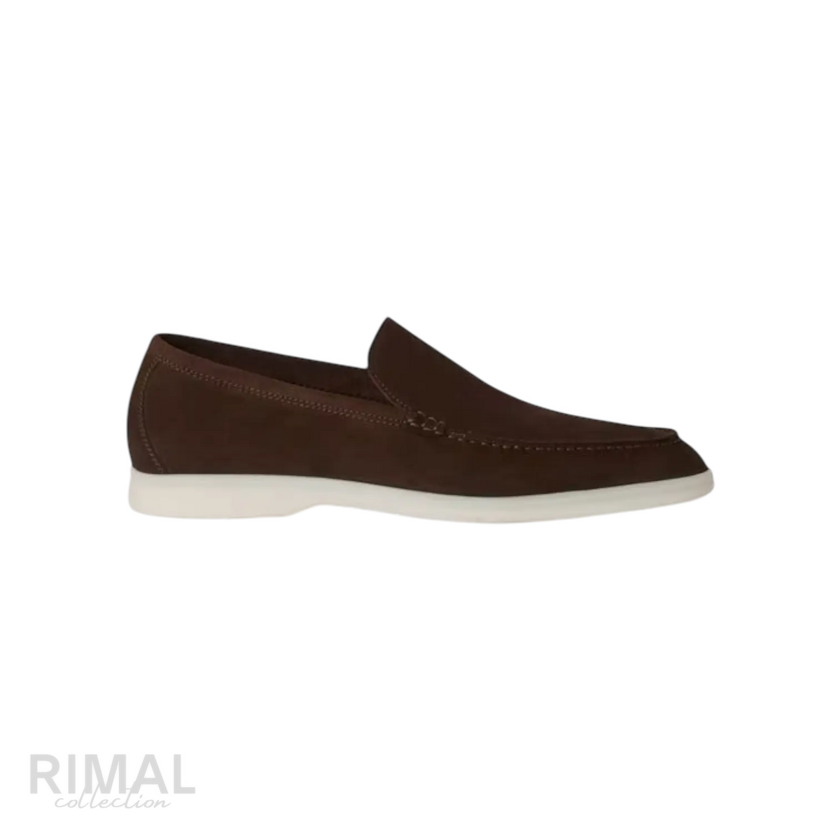 Loro Piana Summer Walk Loafers – Chocolate - View 2