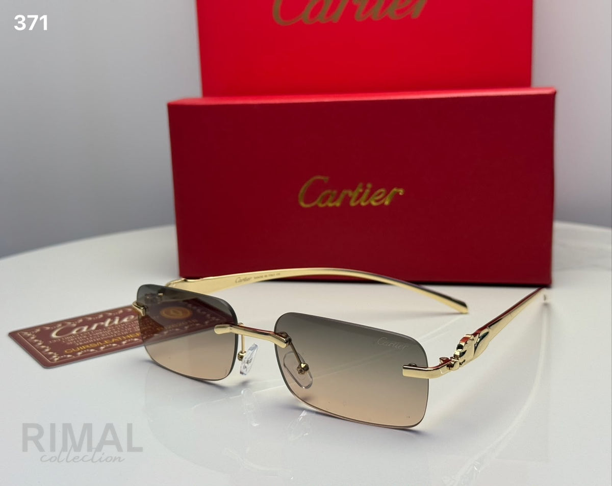 Cartier Sunglasses Panthère Gradient Brown - View 3