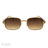 Cartier Sunglasses Panthère Brown Gradient