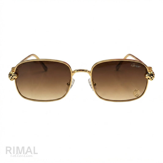 Cartier Sunglasses Panthère Brown Gradient - View 1