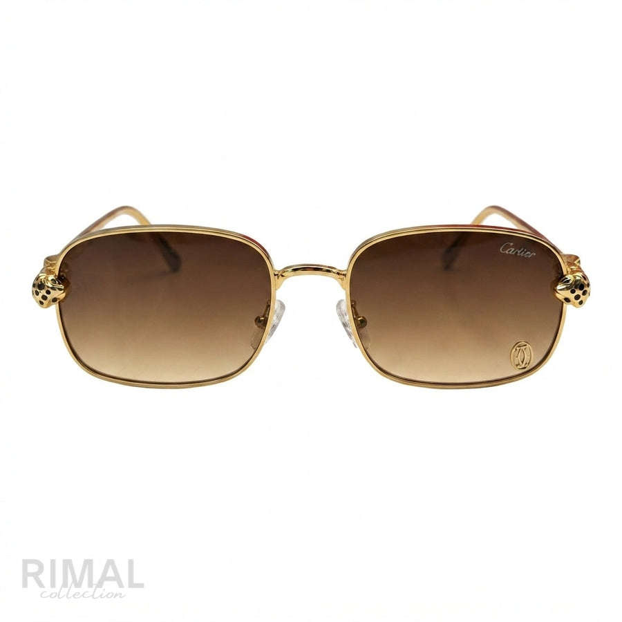 Cartier Sunglasses Panthère Brown Gradient