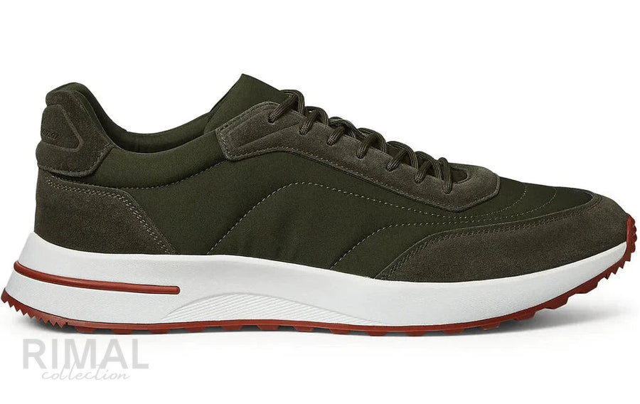 Loro Piana Week-End Walk Ireland Green Sneaker | Men