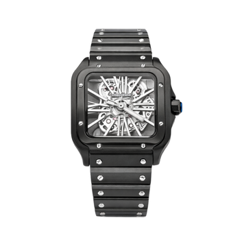 Cartier Santos de Cartier Full Black Version Watch