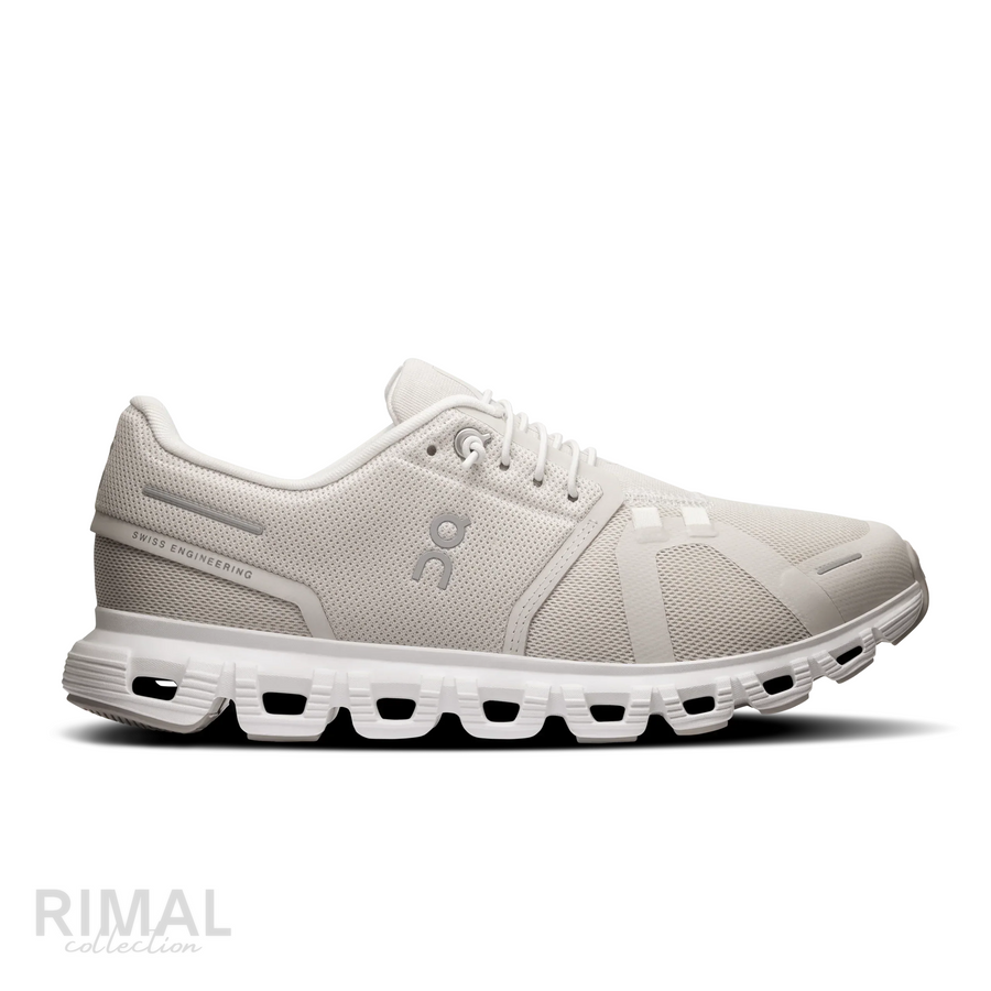 On Cloud Footwear | Cloud 6 – Pearl / White