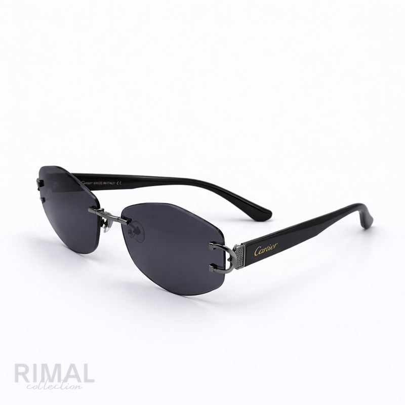 Cartier — Elegant Tortoiseshell Aviator Sunglasses — Style 01