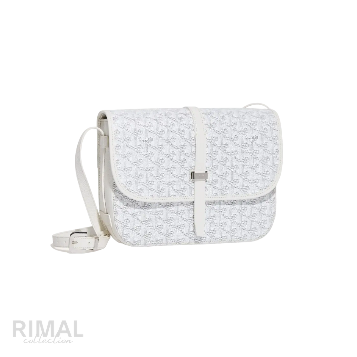 Goyard Belvedere Crossbody Bag – White - View 1