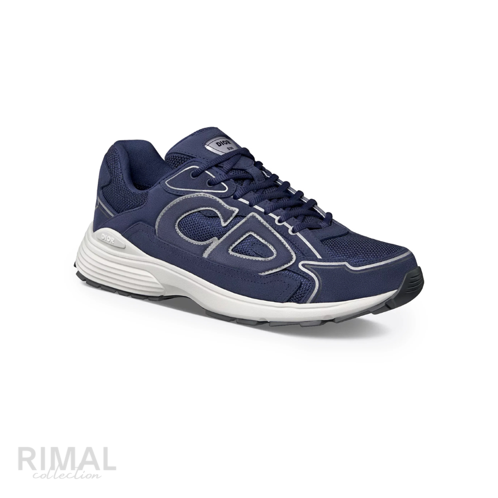 Dior B30 Sneakers – Navy Mesh - View 3