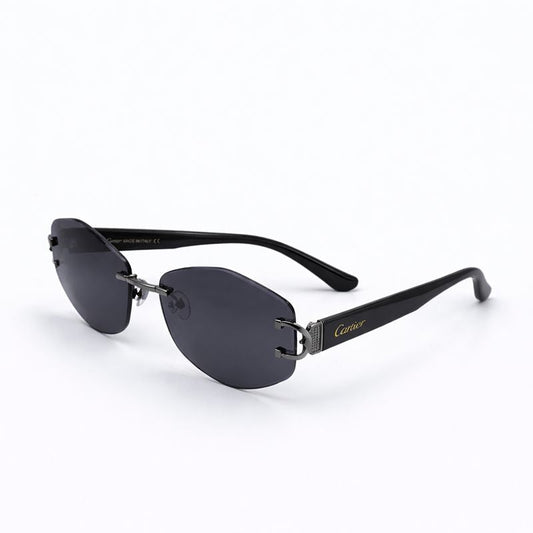 Cartier — Elegant Tortoiseshell Aviator Sunglasses — Style 01
