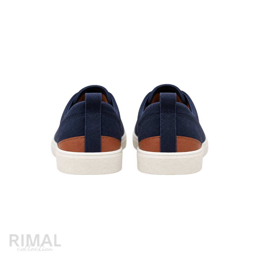 Zegna Triple Stitch Sneakers – Blue - View 2