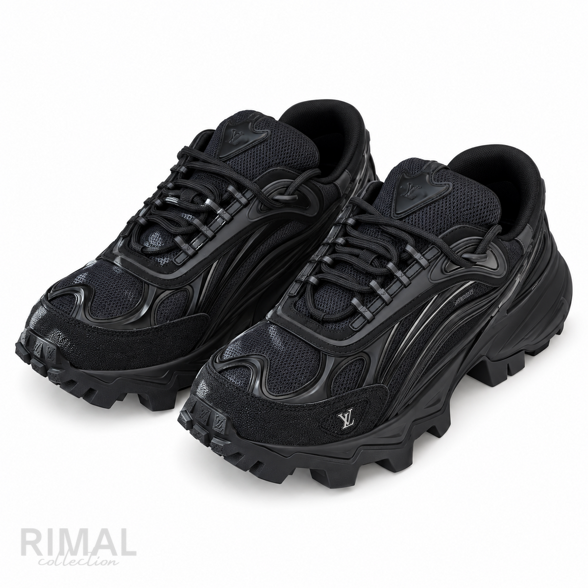 Louis Vuitton LV Summit Sneakers – Black - View 1