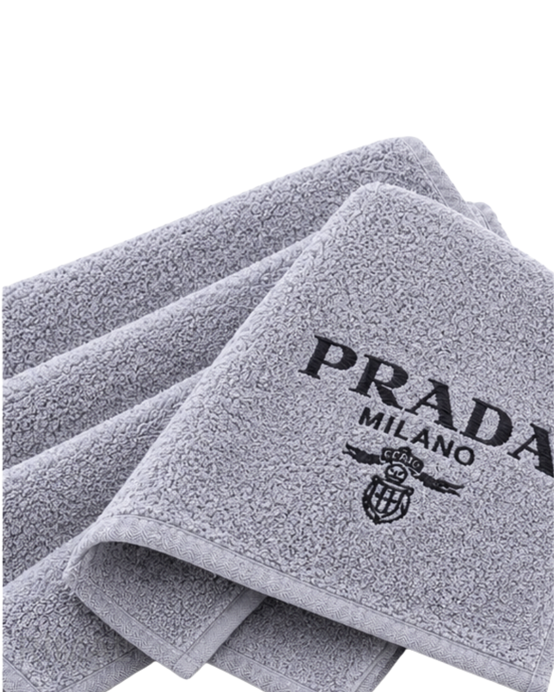 Prada Bath Towel – Grey - View 2