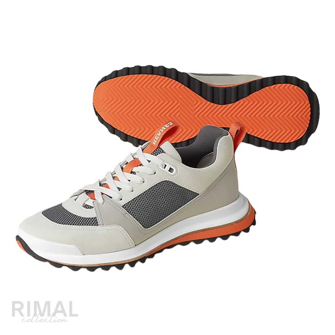 Hermès Leader Sneakers – Grey - View 3