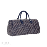 Goyard Boston 50 Bag Navy Blue