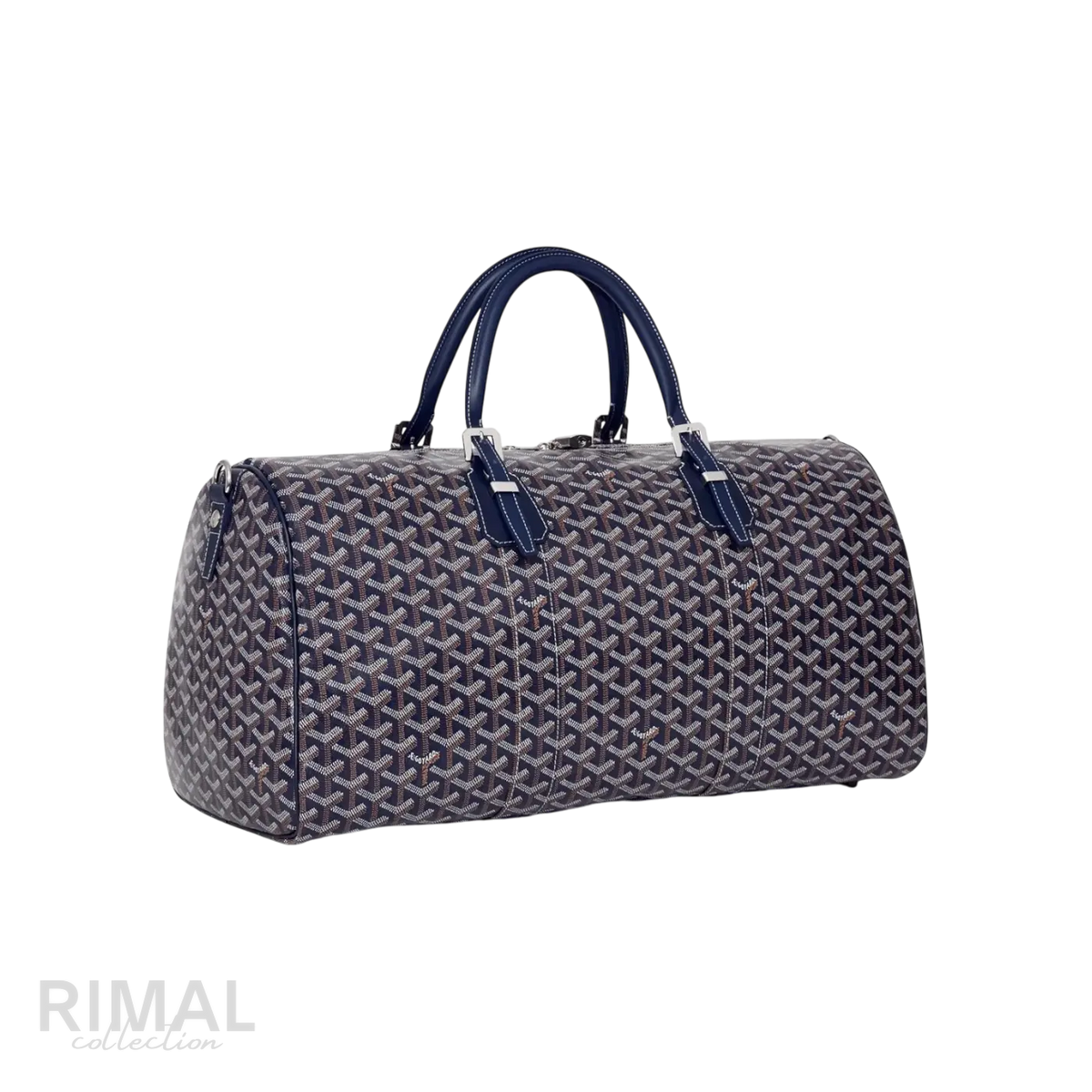 Goyard Boston 50 Bag Navy Blue - View 1