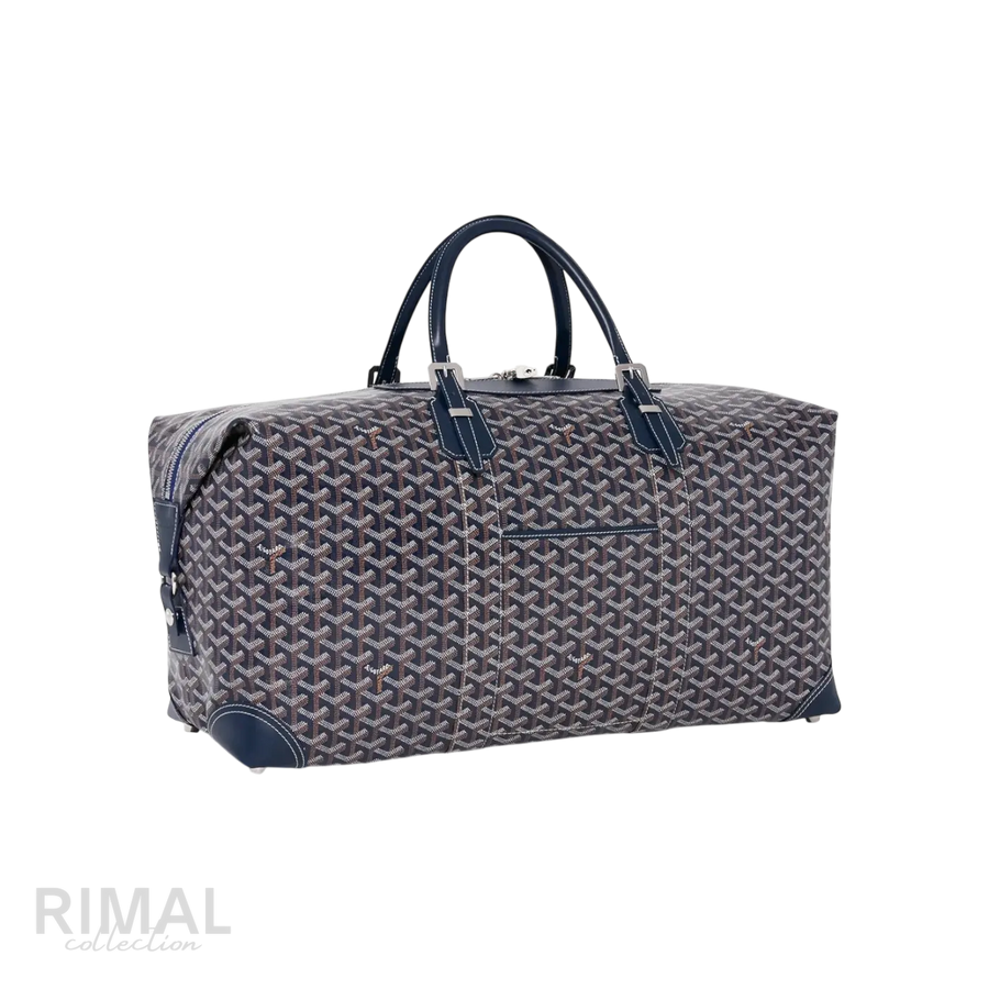 Goyard Bowling 55 Travel Bag – Navy Blue