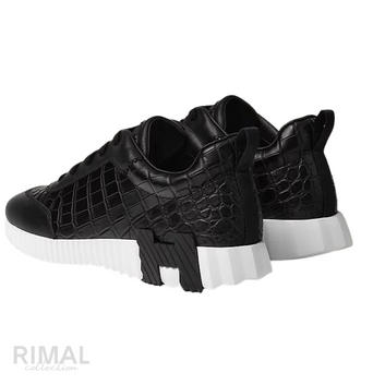 Hermès Bouncing Sneakers – Croc Black - View 2