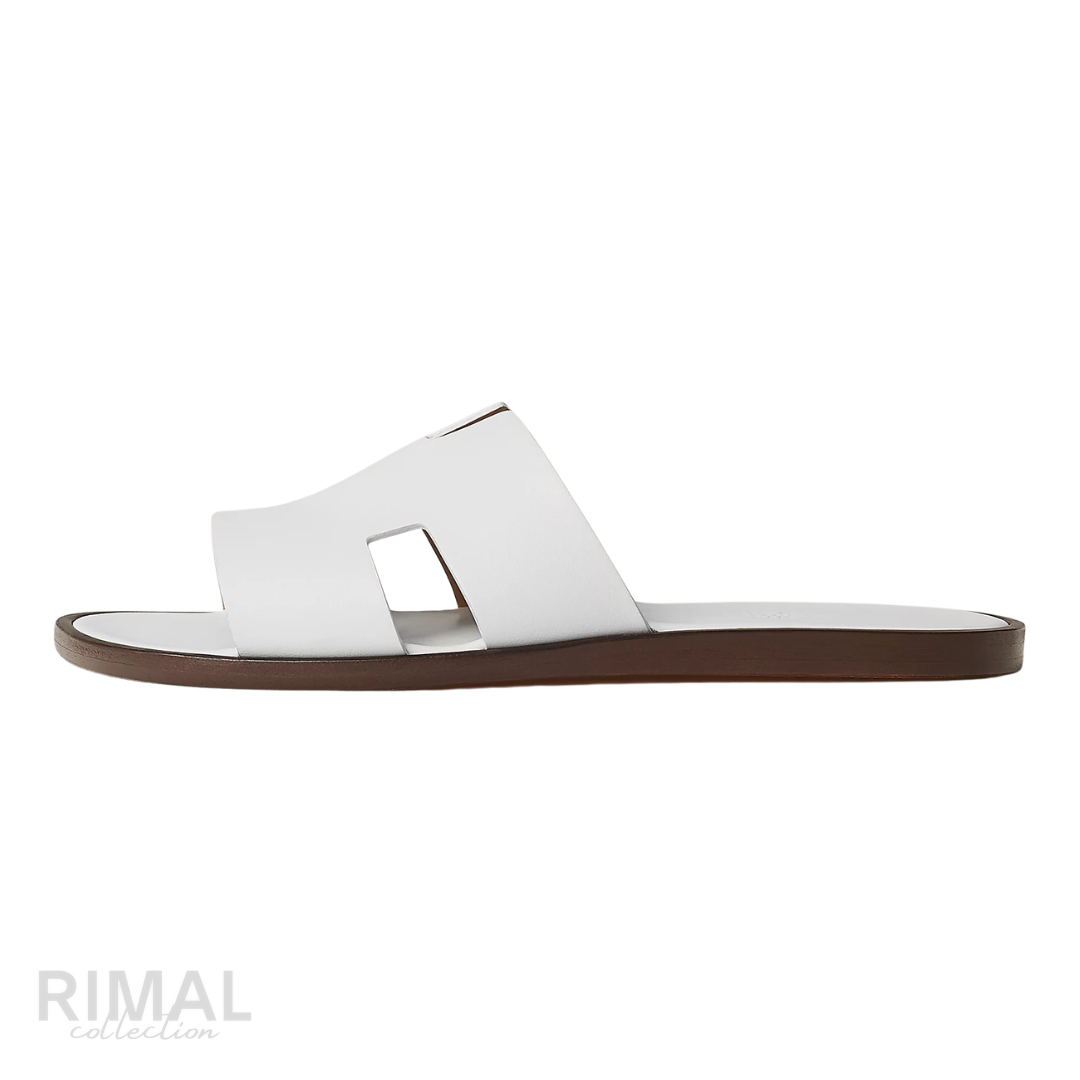 Hermès Izmir Sandals – White - View 1