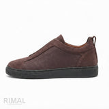 Zegna Footwear | Triple Stitch Brown