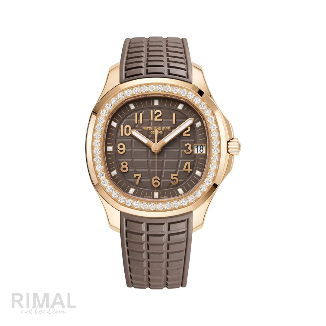 Patek Philippe | Aquanaut Gold Taupe Brown Dial - Free & Fast UAE Shipping