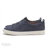Zegna Footwear | Triple Stitch Denim