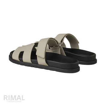 Hermès | Chypre Sandals Beige Esquisse - View 2