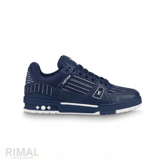Louis Vuitton LV Trainer Sneakers – Navy Blue - View 1