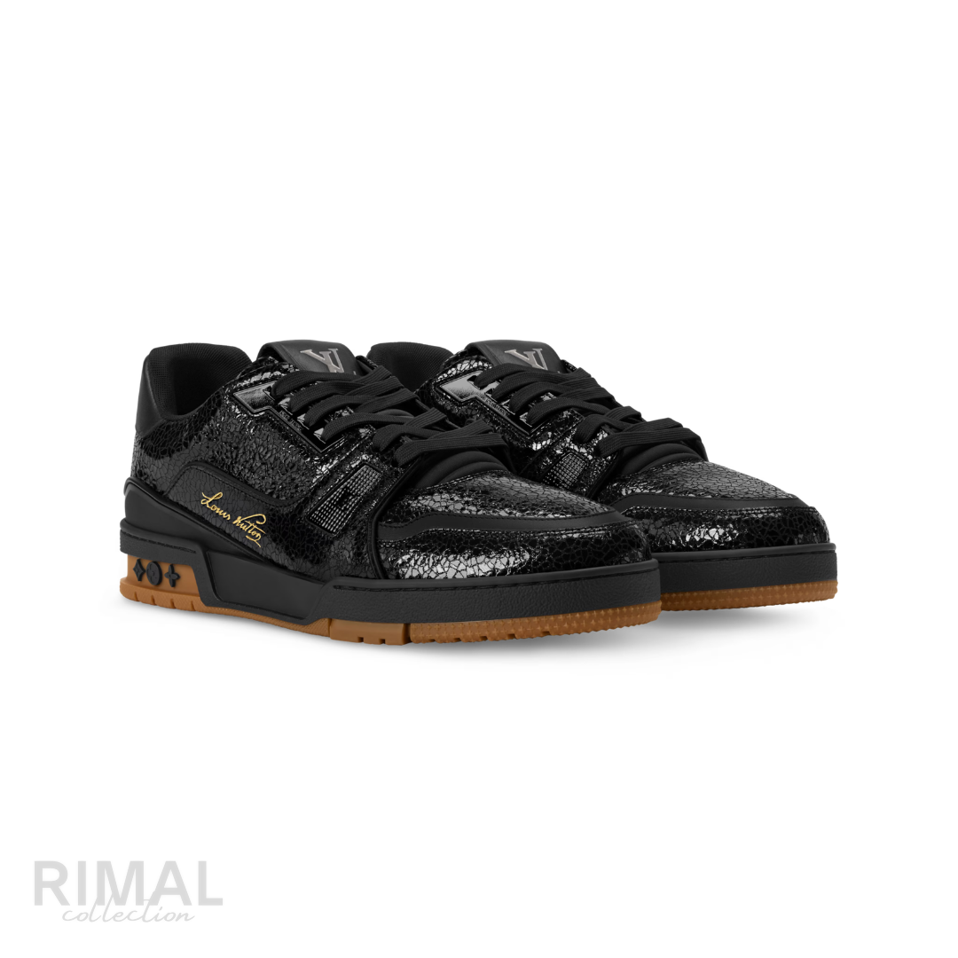 Louis Vuitton LV Trainer Sneakers – Black & Brown - View 4