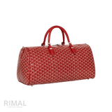 Goyard Boston 50 Bag Red