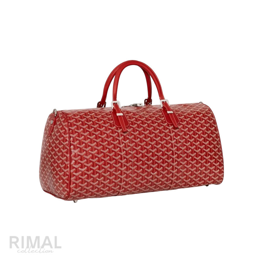 Goyard Boston 50 Bag Red
