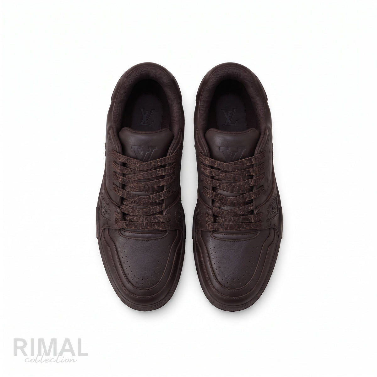 Louis Vuitton LV Trainer Distressed Sneakers – Brown - View 3