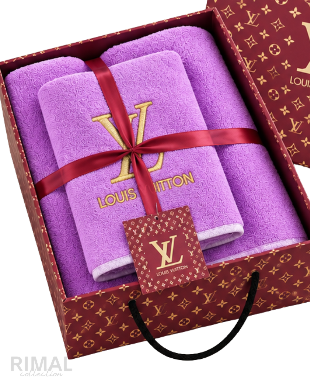 Louis Vuitton Bath Towel – Purple - View 1