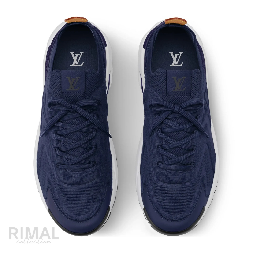 Louis Vuitton LV Runner Tatic Knit Sneakers – Navy Blue - View 2