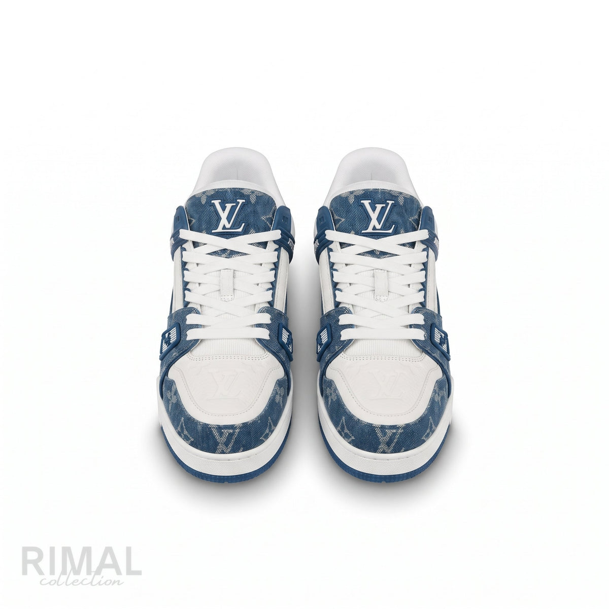Louis Vuitton LV Trainer Sneakers – Blue - View 3