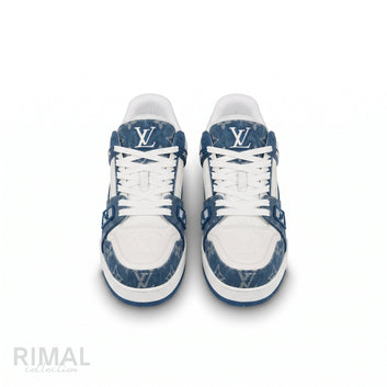 Louis Vuitton LV Trainer Sneakers – Blue - View 3