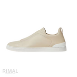 Zegna Footwear | Triple Stitch Light Beige