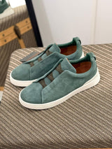 Zegna Footwear | Triple Stitch Green