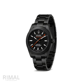 Rolex Milgauss Bamford Honeycomb Dial Matte Black Watch - image 2
