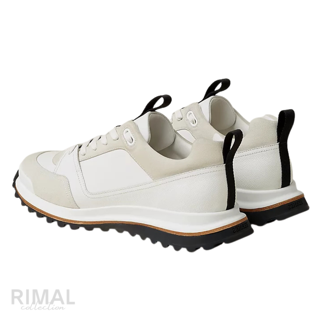 Hermès Leader Sneakers – White - View 7