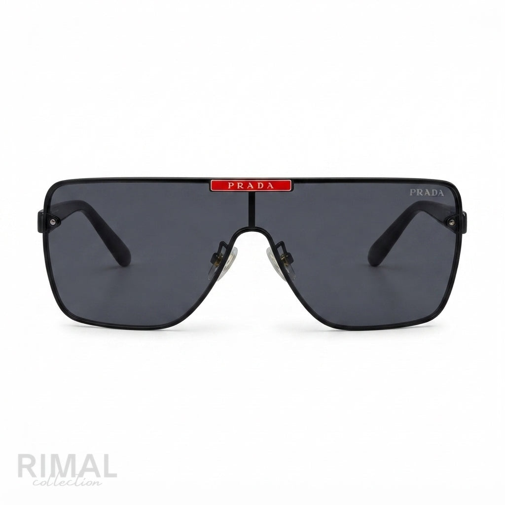 Prada Flat-Top Sunglasses Black - View 2