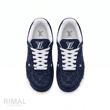 Louis Vuitton LV Trainer Sneakers – Dark Blue - View 2