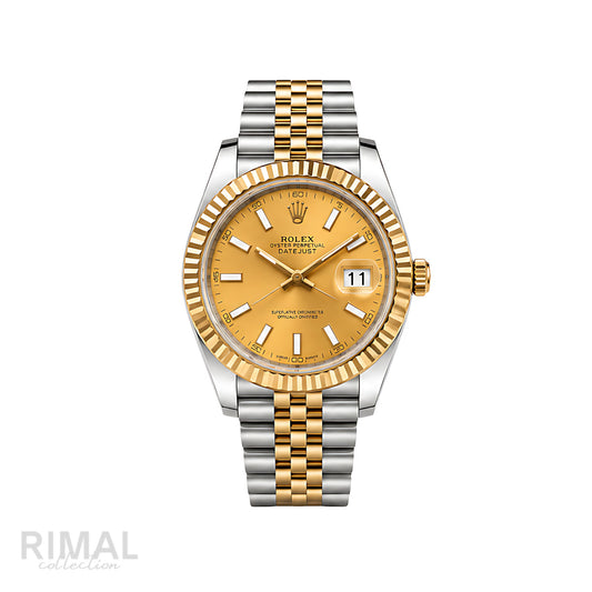 Rolex Datejust Slate Grey Waffle Dial Silver Watch - image 1
